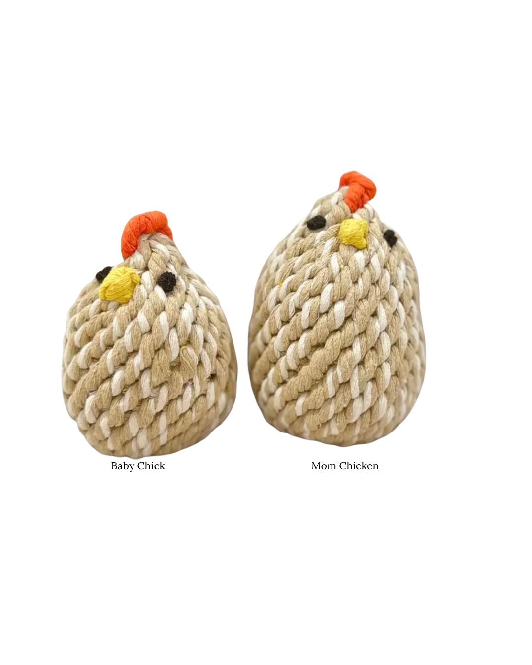 Handcrafted Chicken Rope Dog Toy – Durable, Eco‑Friendly & Sustainable Play