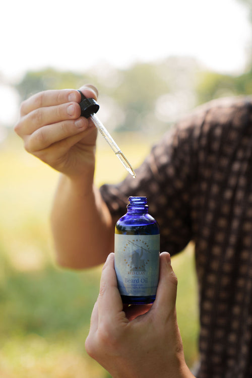 3-in-1 Beard Oil - Heals Razor Burns and Ingrown Hairs