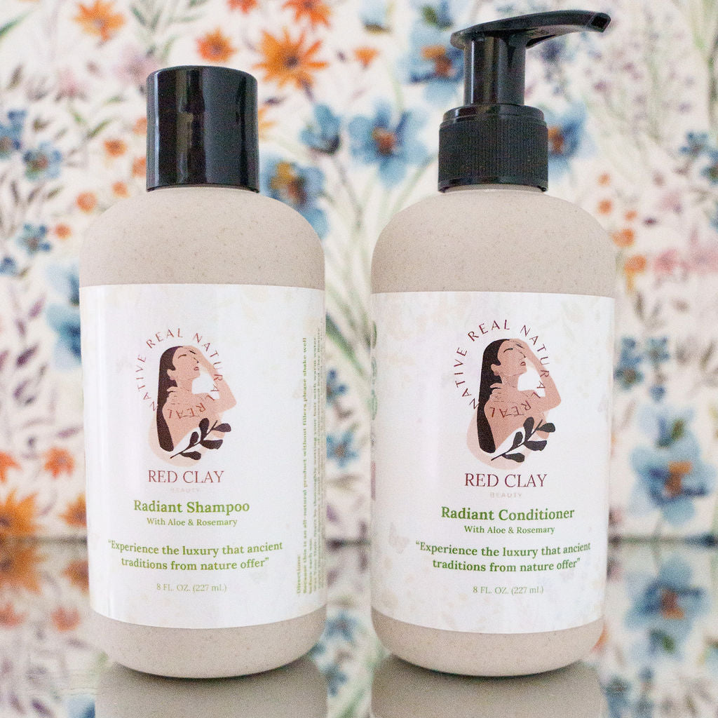 Radiant Shampoo -  Earthy Rosemary Mint Scent