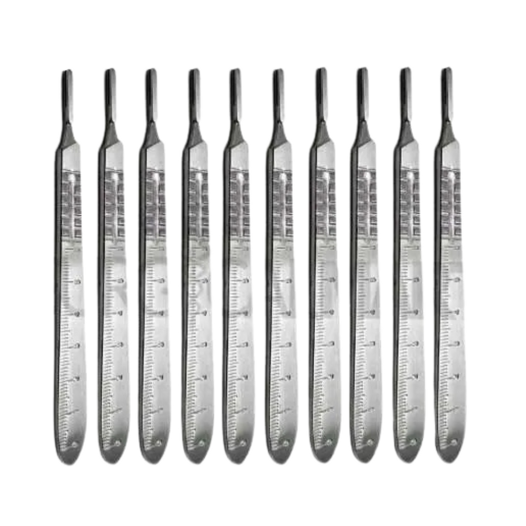 Scalpel Handle #4 with Ruler