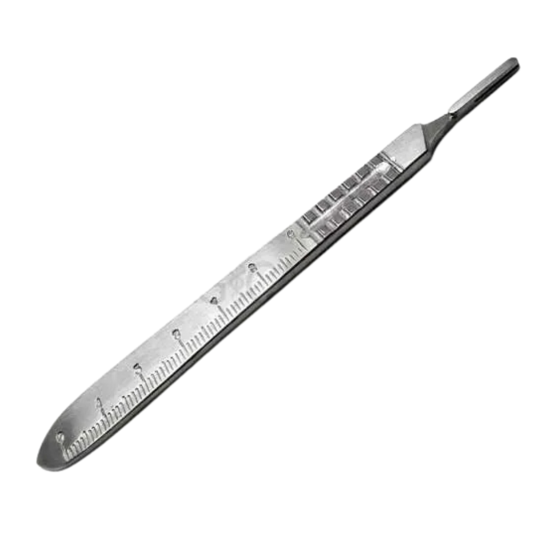 Scalpel Handle #4 with Ruler