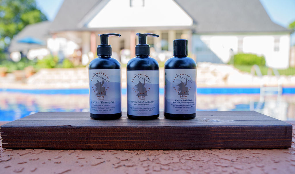 Warrior Shampoo - Keratin Protein - Purifying - Bergamot Peppermint Scent