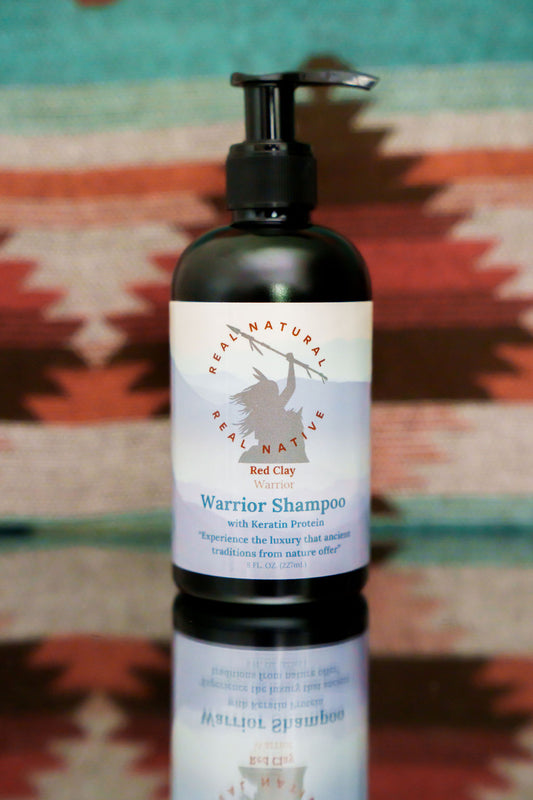 Warrior Shampoo - Keratin Protein - Purifying - Bergamot Peppermint Scent