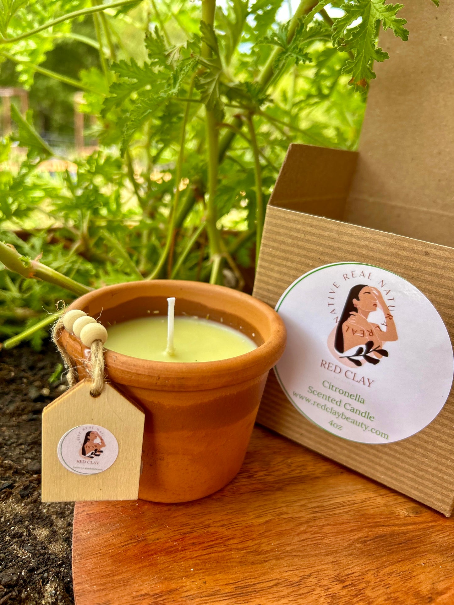 Citronella Scented Candle